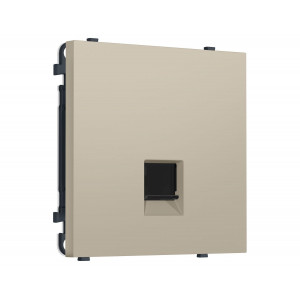 Комплект механизма компьютерной розетки SIGMA Кашемир RJ-45 Ambrella Volt MS352010 (SP3520, PR188)