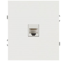 Розетка ЭРА Arktik 16-3107-01 информационная RJ45 белый Б0070474