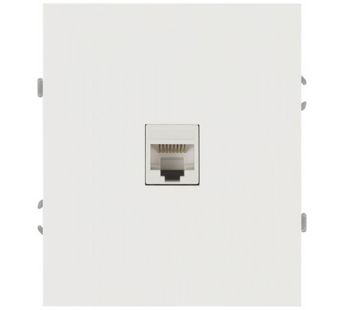 Розетка ЭРА Arktik 16-3107-01 информационная RJ45 белый Б0070474