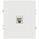 Розетка ЭРА Arktik 16-3107-01 информационная RJ45 белый Б0070474
