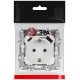 Розетка со шторками с USB type-A+C Эра 12-4108-01М Б0067711