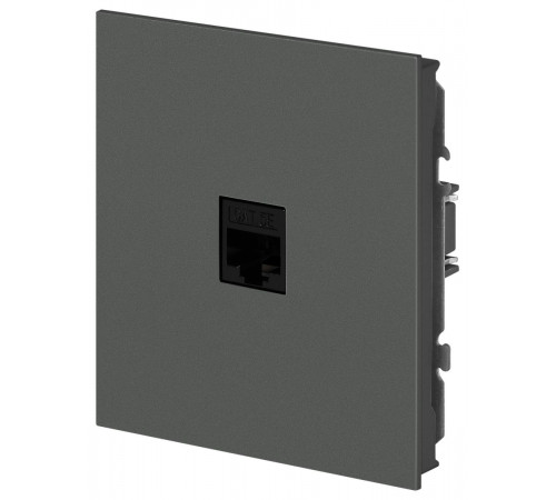 Розетка Эра Arktik 16-3107-06 информационная RJ45 графит Б0070479