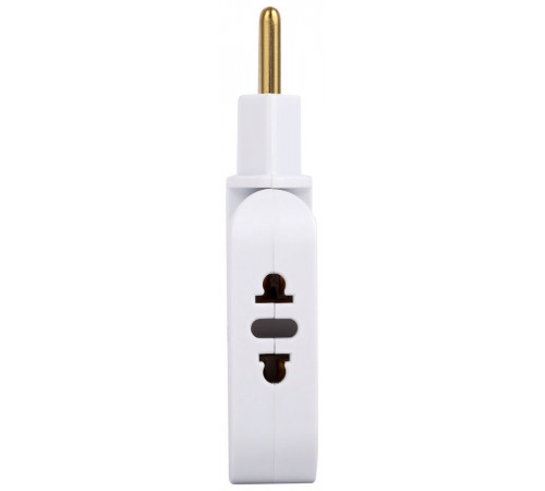 Разветвитель электрический Эра SPF-2-FL-USB поворотный на 2 розетки + 2USB 10А белый Б0069089