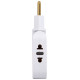 Разветвитель электрический Эра SPF-2-FL-USB поворотный на 2 розетки + 2USB 10А белый Б0069089