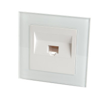 Розетка компьютерная Stekker Катрин белый GLS00-7007-01 39170