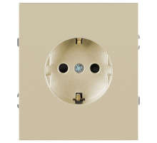 Розетка Эра Arktik 16-2101-04 с заземлением 2P+E Schuko 16А-250В шампань Б0070417