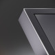 Накладка для розетки с заземлением, S70 Metal (антрацит) Voltum VLSM000612