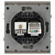 Розетка Эра Arktik 16-3110-07 комбинированная RJ45+TV титан Б0070500