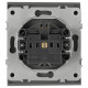 Розетка Эра Arktik 16-2103-06 с заземлением 2P+E Schuko со шторками с крышкой 16А-250В графит Б0070439