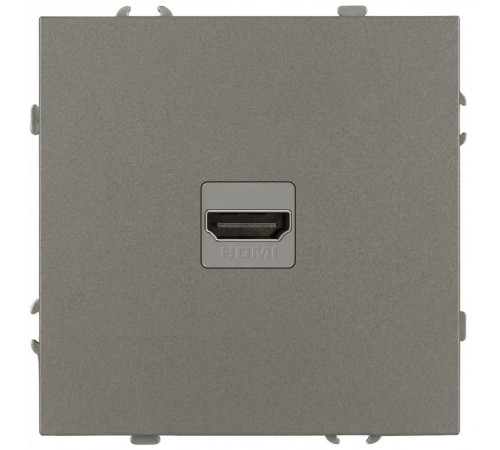Розетка Эра Galaxy 15-3114-07 HDMI IP20 титан Б0070800