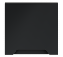 Накладка для розетки с заземлением, защитными шторками и крышкой Voltum S70 (графит) VLS000807