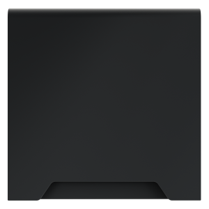 Накладка для розетки с заземлением, защитными шторками и крышкой Voltum S70 (графит) VLS000807