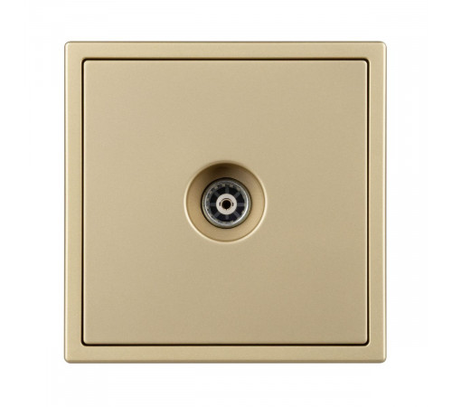 Механизм телевизионной розетки Arlight SCT-NOBE-MTV1-SFPL-GD (Золотой песок) 054294