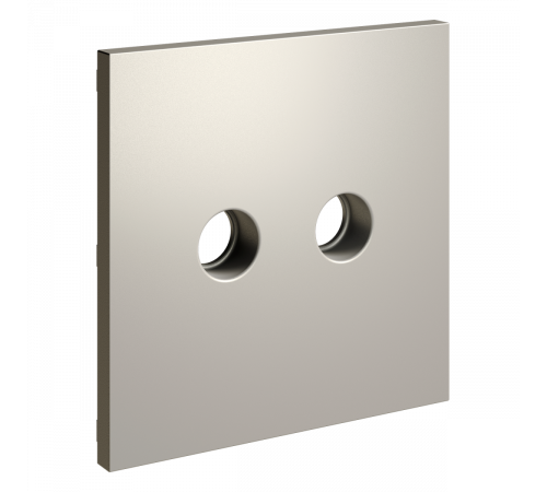 Накладка для розетки телевизионной оконечной TV+SAT Voltum S70 (кашемир) VLS001603