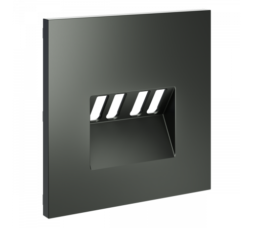 Накладка для розетки акустической 4-местной  Voltum S70 (титан) VLS001506