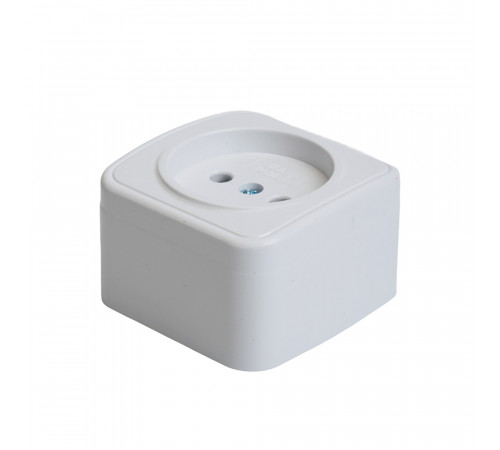 Розетка накладная 1-местная Stekker Basic PST10-501-20 50074 Розетка накладная 1-местная Stekker Basic PST10-501-20 50074