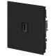 Розетка Эра Arktik 16-3114-05 HDMI антрацит Б0070508