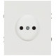 Розетка ЭРА Arktik 16-2106-01 без заземления 2P 16А-250В белый Б0071673