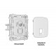 Комплект механизма компьютерной розетки RJ-45(8P8C) Ambrella Volt Omega (OP1120, VM188) MO112010