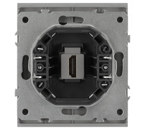 Розетка Эра Arktik 16-3114-03 HDMI алюминий Б0070506