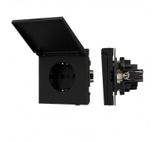 Механизм розетки влагозащищённый SCT-TENDO-MCP-SFPL-BK (230V, 16A) 054599