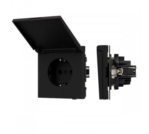 Механизм розетки влагозащищённый SCT-TENDO-MCP-SFPL-BK (230V, 16A) 054599
