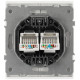 Розетка Эра Arktik 16-3108-08 информационная двойная 2XRJ45 белый матовый Б0070491