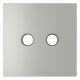 Накладка для розетки телевизионной оконечной TV+SAT Voltum S70 (сталь) VLS001605