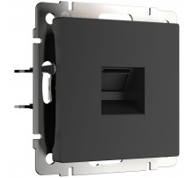 Телефонная розетка RJ-11 (черная матовая) Werkel W1182008 4690389164927 a051254
