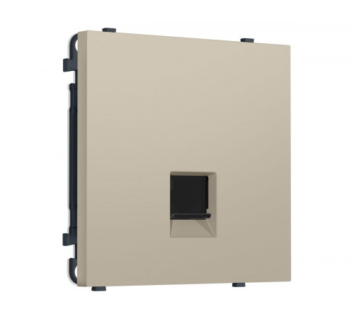 Комплект механизма телефонной розетки SIGMA Кашемир RJ-11 Ambrella Volt MS352030 (SP3520, PR190)