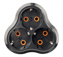 Разветвитель сетевой 3-местный Stekker 250V 16A ABS ADP16-23-21 50682