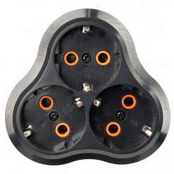 Разветвитель сетевой 3-местный Stekker 250V 16A ABS ADP16-23-21 50682