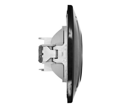 Розетка телефонная RJ11 + компьютерная RJ45 скрытой установки IP20, черная 