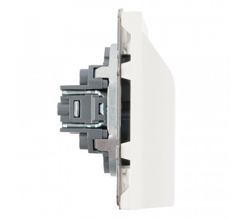 Кабельный вывод ( механизм) Stekker Эмили белый фарфор soft-touch RST00-5119-01 50220