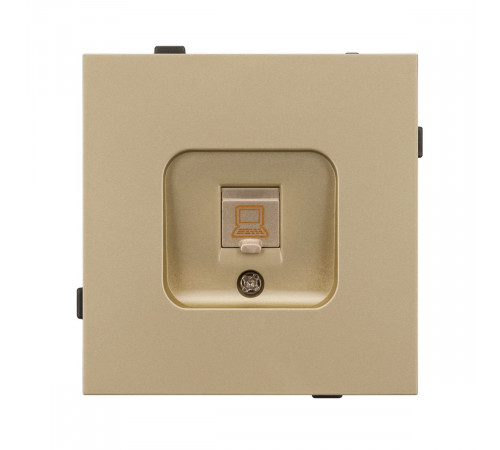 Механизм компьютерной розетки Arlight SCT-TENDO-MPC1-SFPL-GD (RJ-45, CAT6) 054592