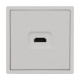 Розетка HDMI софт-тач никель Arlight SCT-MHD1-SFPL-IS 061845(1)