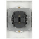 Розетка Эра Galaxy 15-2107-08 без заземления двойная 2X2P 16А-250В IP20 белый матовый Б0071704