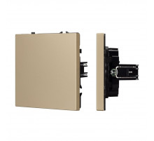 Заглушка поста Arlight SCT-NOBE-MGG-SFPL-GD (Золотой песок) 061821