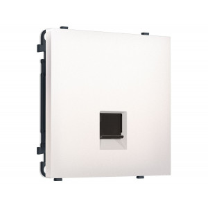 Комплект механизма телефонной розетки SIGMA Жемчуг RJ-11 Ambrella Volt MS212030 (SP2120, PR190)
