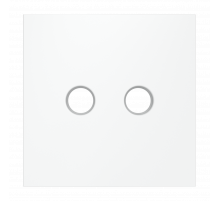 Накладка для розетки телевизионной оконечной TV+SAT Voltum S70 (белый матовый) VLS001602