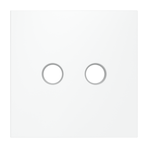 Накладка для розетки телевизионной оконечной TV+SAT Voltum S70 (белый матовый) VLS001602