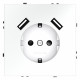 Розетка с USB Voltum S70 VLS040402