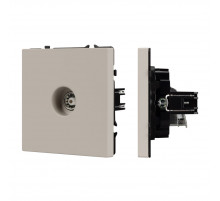 Механизм телевизионной розетки Arlight SCT-NOBE-MTV1-SFPL-CA (Кашемир) 061895