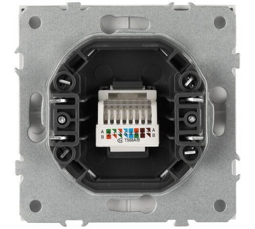 Розетка ЭРА Galaxy 15-3107-01 информационная RJ45 IP20 белый Б0070735