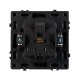 Розетка зк со шторками софт-тач черный оникс Arlight SCT-MEU-SFPL-BK (250V, 16A) 054277(1)