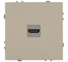 Розетка Эра Galaxy 15-3114-04 HDMI IP20 шампань Б0070797
