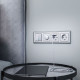 Розетка с заземлением, шторками и USBх2 Werkel W1171506 4690389164774 a050886