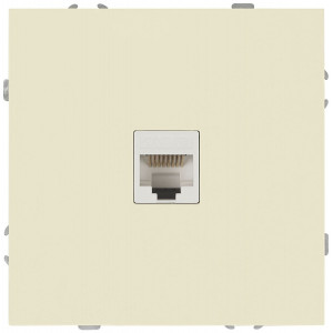 Розетка Эра Galaxy 15-3107-02 информационная RJ45 IP20 слоновая кость Б0070737