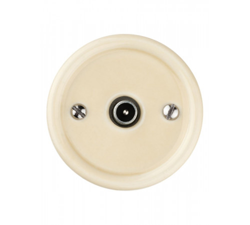 Розетка TV проходная сл. кость Болонь TDM Electric SQ1820-0354