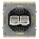 Розетка Эра Arktik 16-3108-02 информационная двойная 2XRJ45 слоновая кость Б0070485